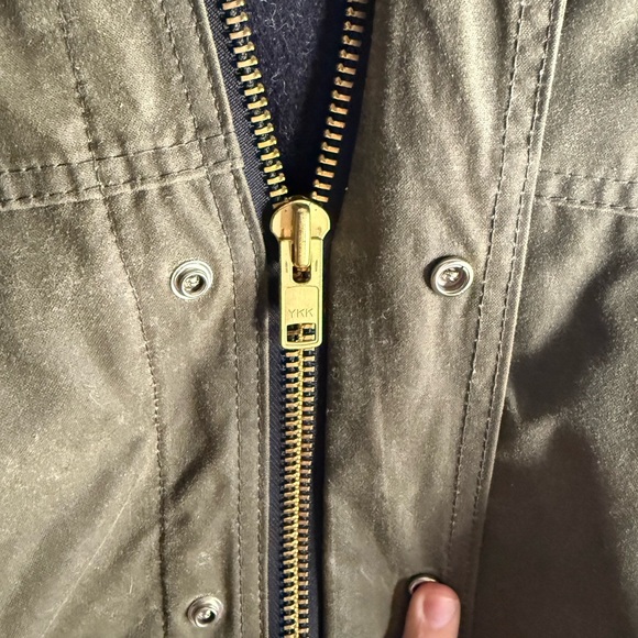 Filson Shelter Cloth Foothills Parka Green Size M - Picture 5 of 7